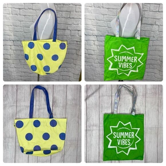 Old Navy/summer vibes 2 bundle Medium totes - Picture 1 of 12